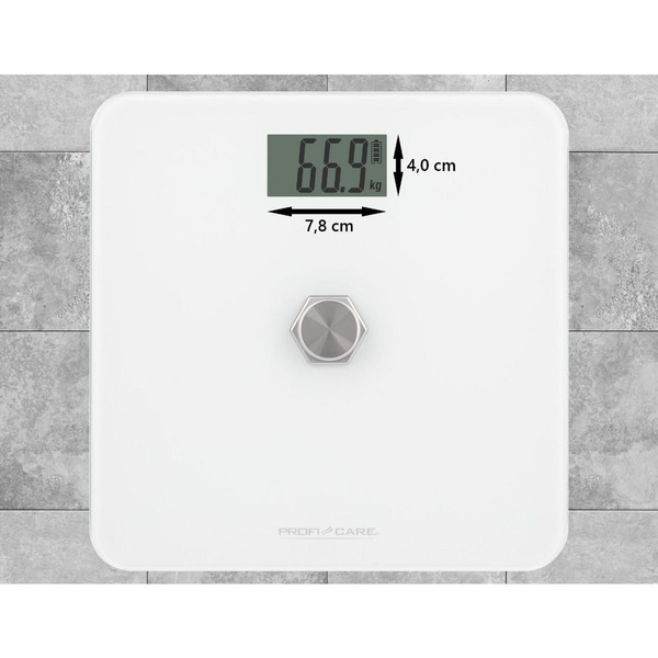 ProfiCare Kinetische Personenwaage PC-PW 3112  weiß