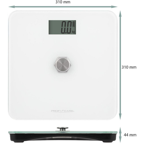 ProfiCare Kinetische Personenwaage PC-PW 3112  weiß