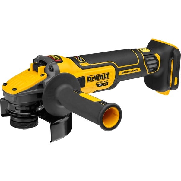 DEWALT Akku-Winkelschleifer FLEXVOLT Advantage DCG409NT, 18Volt gelb/schwarz, ohne Akku und Ladegerät, in TSTAK Box