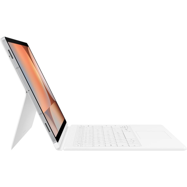 SAMSUNG Book Cover Keyboard EF-DX825, Tastatur weiß, DE-Layout, Galaxy Tab S10+ | S9+ | S9 FE+