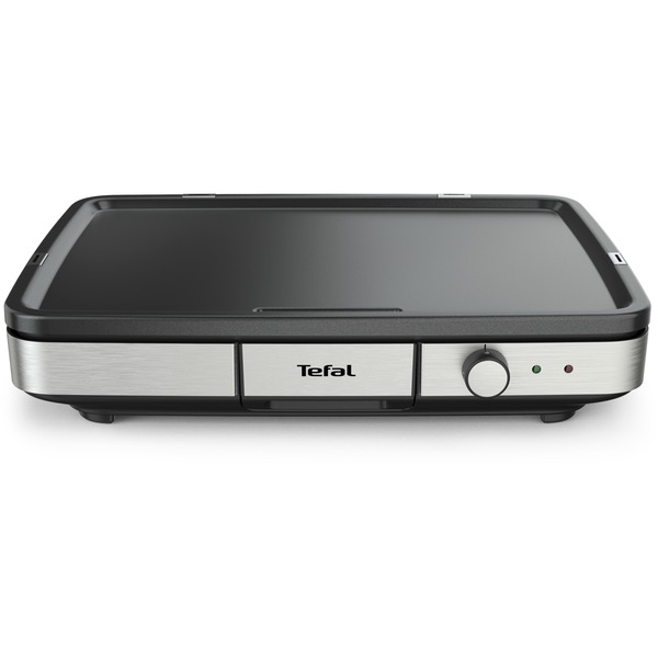 Tefal Elektrogrill Maxi Plancha CB690 schwarz/edelstahl, 2.300 Watt