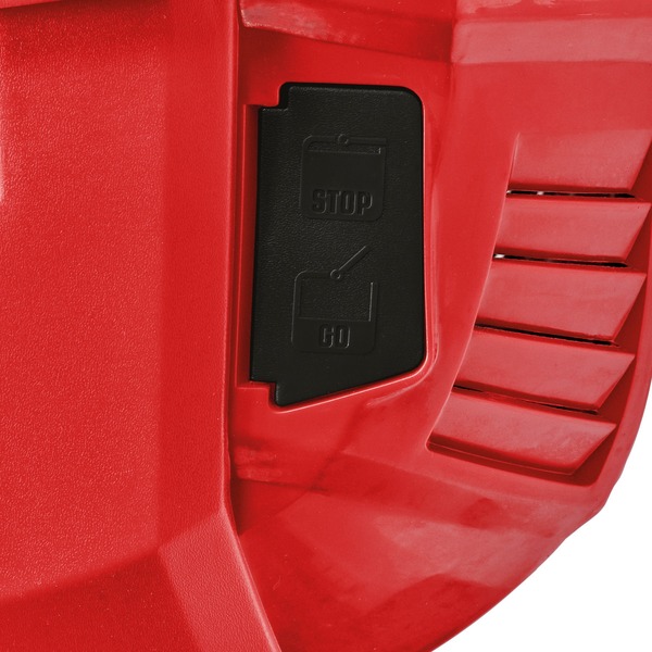 EINHELL Akku-Rasenmäher GE-CM 36/43 Li M - Solo, 36Volt (2x18V) rot/schwarz, ohne Akku und Ladegerät