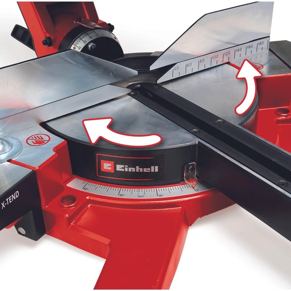 EINHELL Akku-Zug-Kapp-und Gehrungssäge TE-SM 36/10 L Li-Solo, 36Volt (2x18V) rot, ohne Akku und Ladegerät