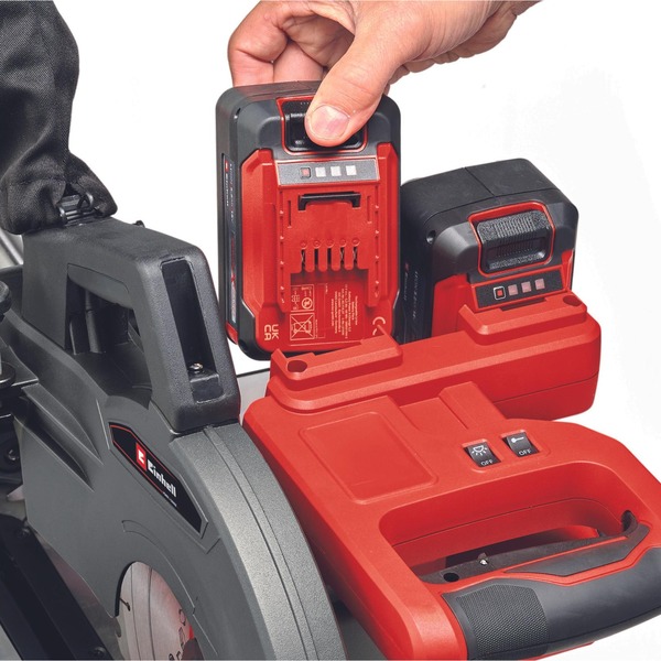 EINHELL Akku-Zug-Kapp-und Gehrungssäge TE-SM 36/10 L Li-Solo, 36Volt (2x18V) rot, ohne Akku und Ladegerät