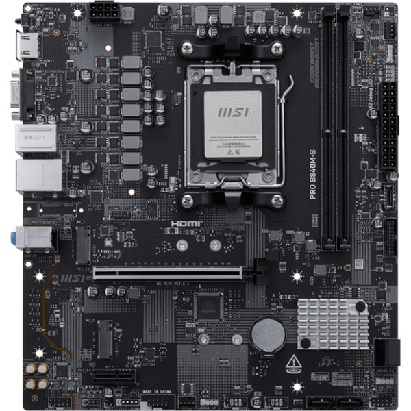 MSI PRO B840M-B, Mainboard
