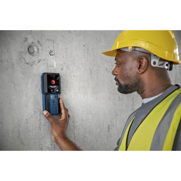 Bosch Ortungsgerät GMS 120-27 Professional blau/schwarz, mit Schutztasche und Li‑Ionen-Akku 3,7V 1,0Ah