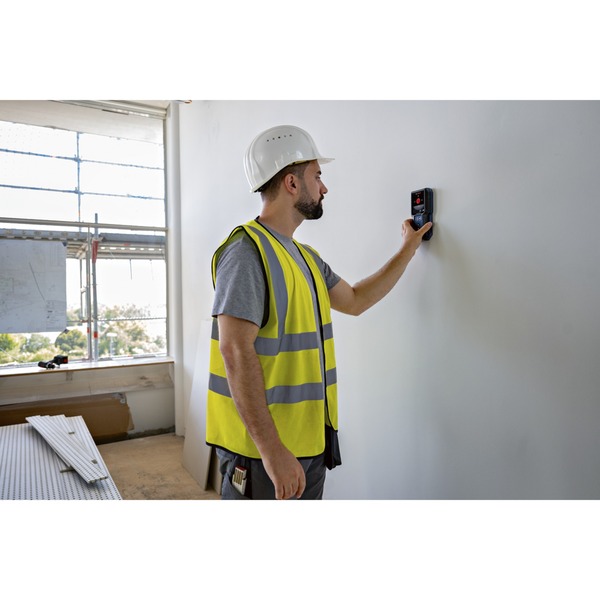 Bosch Ortungsgerät GMS 120-27 Professional blau/schwarz, mit Schutztasche und Li‑Ionen-Akku 3,7V 1,0Ah