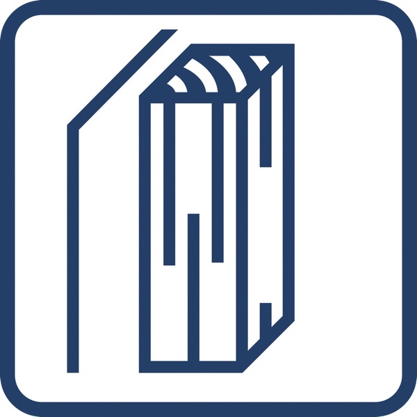 Bosch Ortungsgerät GMS 120-27 Professional blau/schwarz, mit Schutztasche und Li‑Ionen-Akku 3,7V 1,0Ah