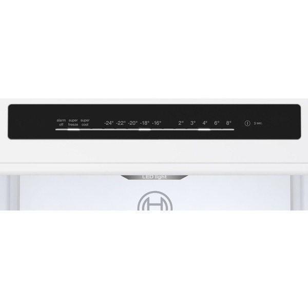 Bosch KGN362LBF Serie 4, Kühl-/Gefrierkombination silber