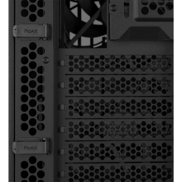 ASUS ProArt PA401 Wood Edition, Tower-Gehäuse schwarz, Tempered Glass