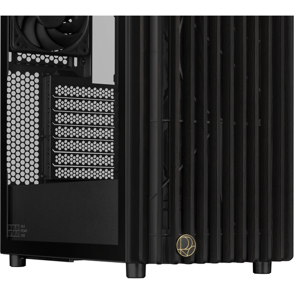 ASUS ProArt PA401 Wood Edition, Tower-Gehäuse schwarz, Tempered Glass
