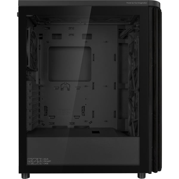 ASUS ProArt PA401 Wood Edition, Tower-Gehäuse schwarz, Tempered Glass