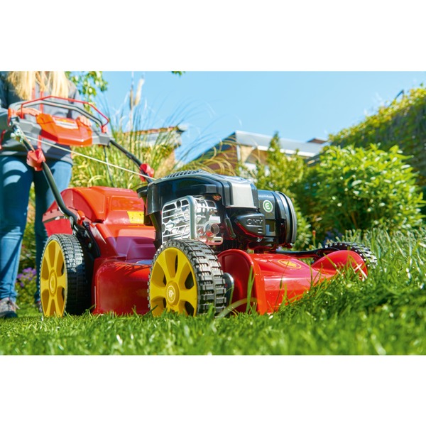 WOLFGarten BenzinRasenmäher A 460 A SP HW, 46cm rot/gelb, mit 1Gang