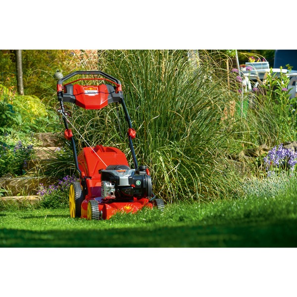 WOLFGarten BenzinRasenmäher A 460 A SP HW, 46cm rot/gelb, mit 1Gang
