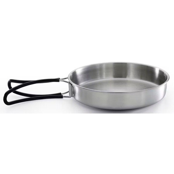 Campingaz Topf-Set Trekking Kit, 3-teilig edelstahl, 1 Topf + 1 Deckel + 1 Pfanne