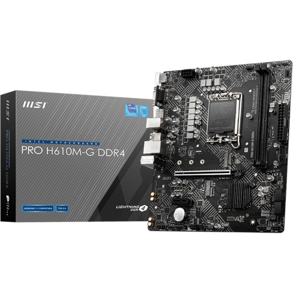 MSI PRO H610M-G DDR4, Mainboard