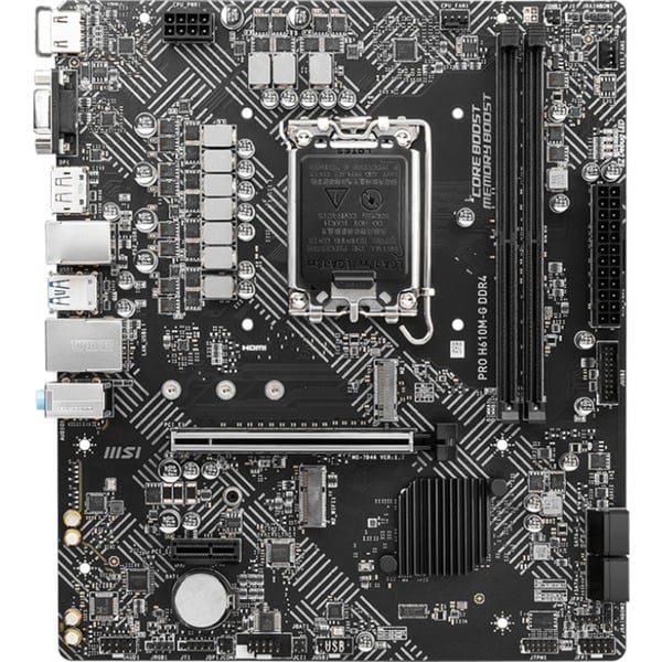 MSI PRO H610M-G DDR4, Mainboard