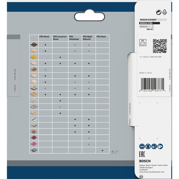Bosch PRO Wood Kreissägeblatt, Ø 130mm, 30Z Bohrung 20mm, für Handkreissägen