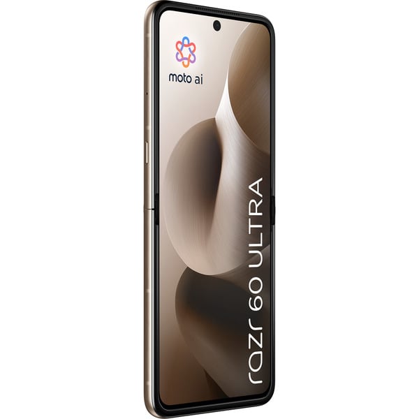 Motorola razr 60 Ultra 512GB, Handy Mountain Trail, Android, Holz-Finish, 16 GB LPDDR5X