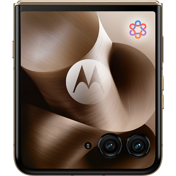 Motorola razr 60 Ultra 512GB, Handy Mountain Trail, Android, Holz-Finish, 16 GB LPDDR5X