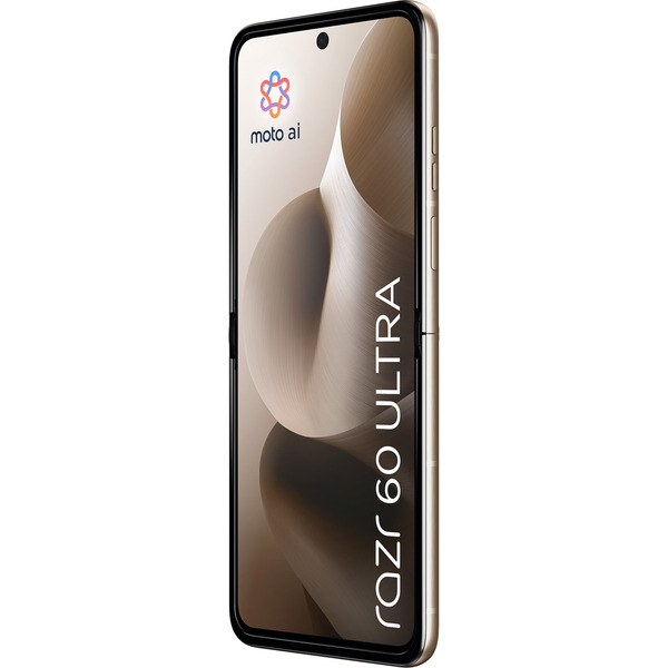 Motorola razr 60 Ultra 512GB, Handy Mountain Trail, Android, Holz-Finish, 16 GB LPDDR5X