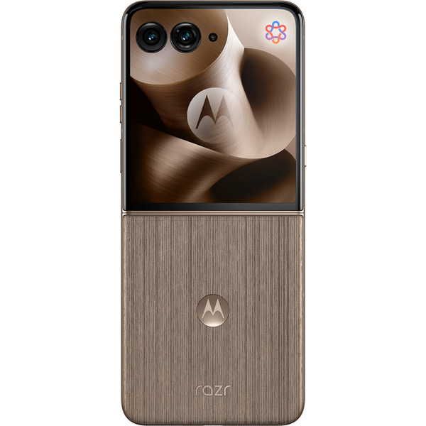 Motorola razr 60 Ultra 512GB, Handy Mountain Trail, Android, Holz-Finish, 16 GB LPDDR5X