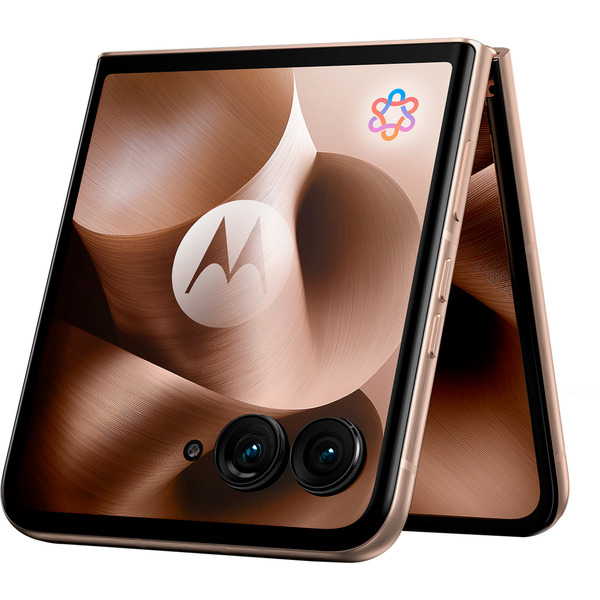 Motorola razr 60 Ultra 512GB, Handy Mountain Trail, Android, Holz-Finish, 16 GB LPDDR5X