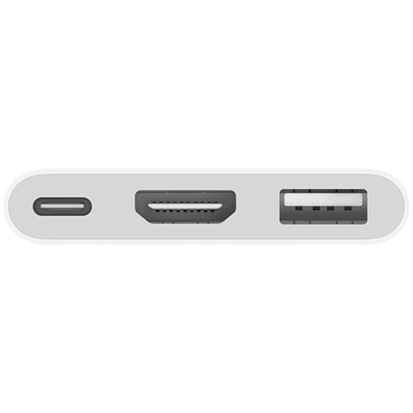 Apple Multiport Adapter USBC > Digital AV weiß