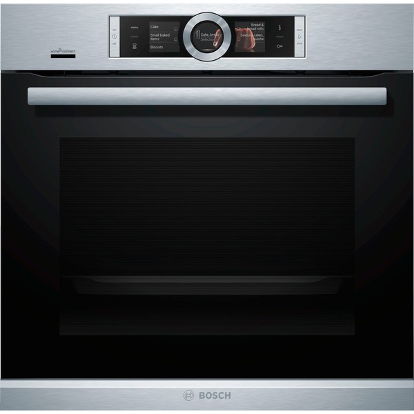Bosch Home HBG676ES6 Serie 8, Backofen silber, Home Connect