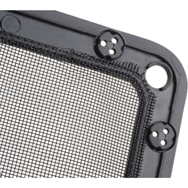 SilverStone Filter-Kit FF141, Staubfilter schwarz