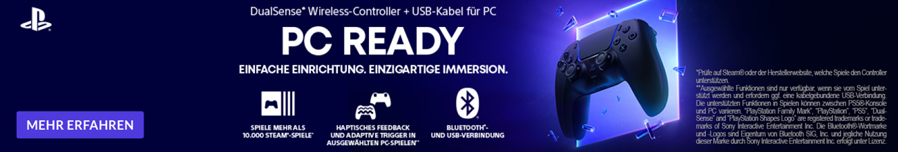 DualSense Wireless-Controller - Midnight Black PC Ready Promo